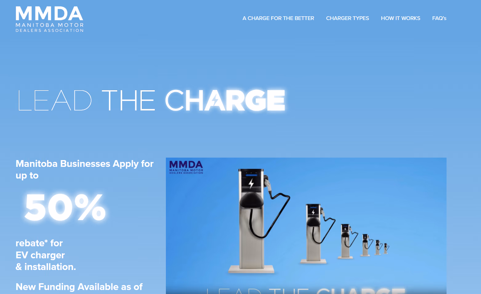 MMDA Website Landing Page